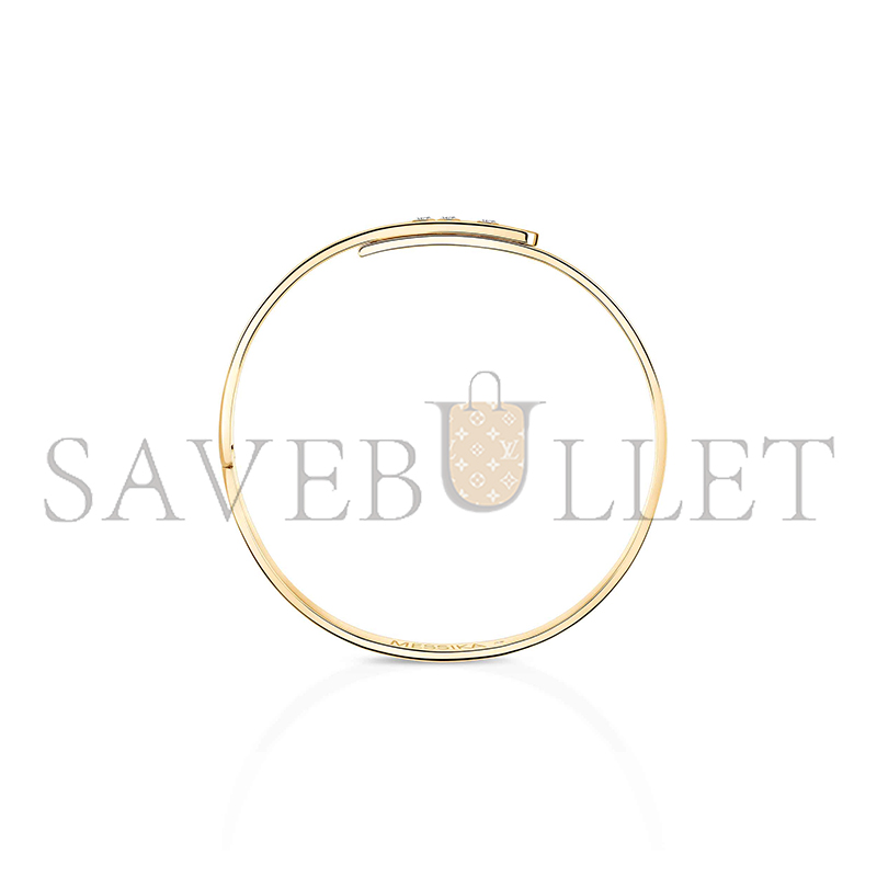 MESSIKA MOVE NOA BANGLE YELLOW GOLD DIAMOND BRACELET 06368 